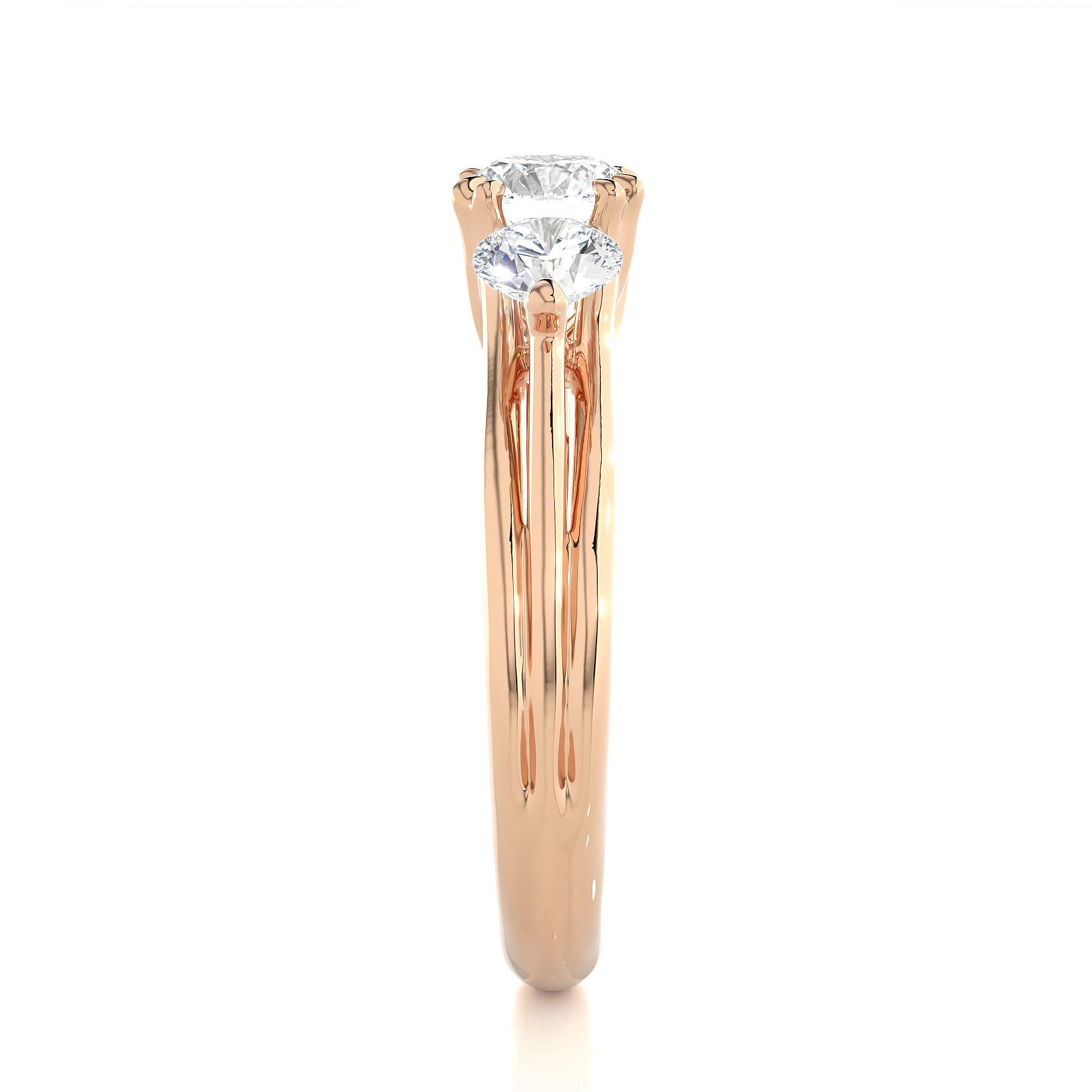 1.39 Carat G Color VS1 Clarity Diamond Studded Natural Diamond Ring.